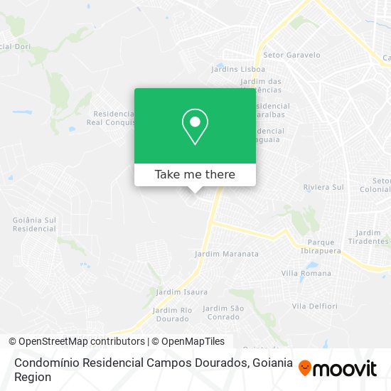Condomínio Residencial Campos Dourados map