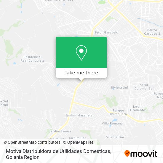 Motiva Distribuidora de Utilidades Domesticas map