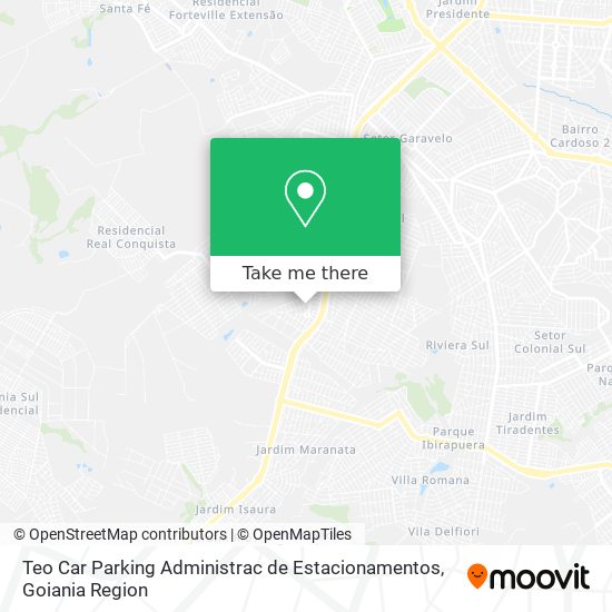 Teo Car Parking Administrac de Estacionamentos map