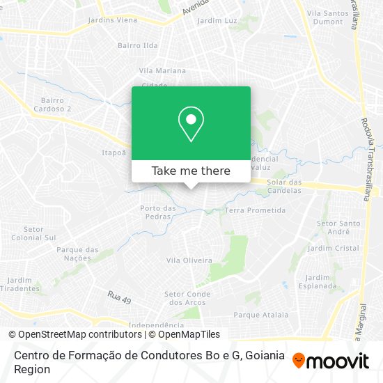 Centro de Formação de Condutores Bo e G map