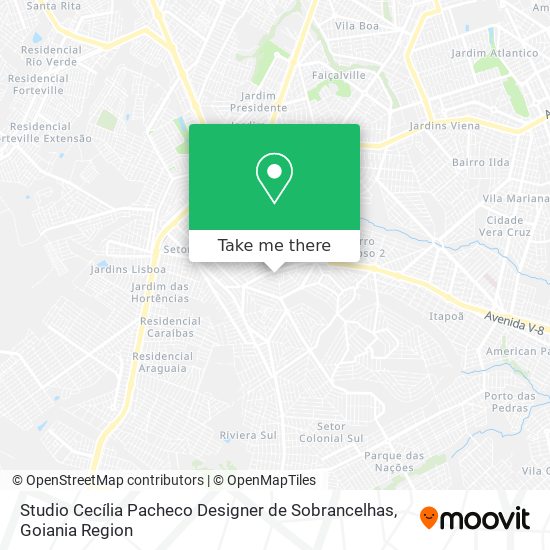 Studio Cecília Pacheco Designer de Sobrancelhas map