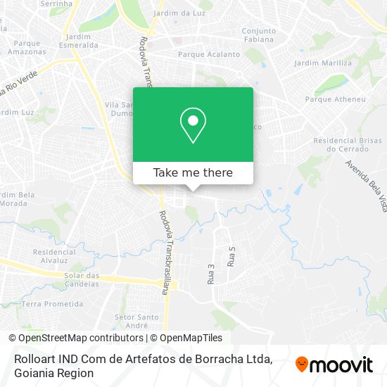 Rolloart IND Com de Artefatos de Borracha Ltda map