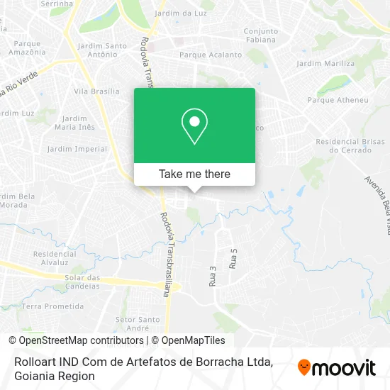 Rolloart IND Com de Artefatos de Borracha Ltda map