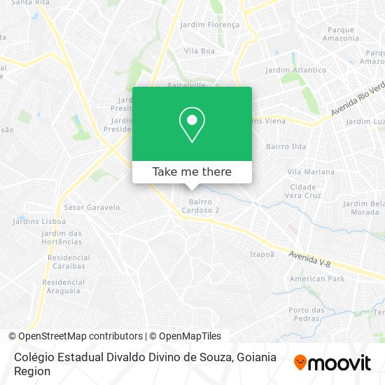Colégio Estadual Divaldo Divino de Souza map