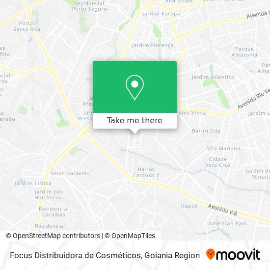 Focus Distribuidora de Cosméticos map