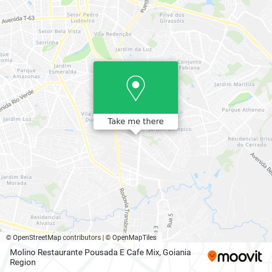 Molino Restaurante Pousada E Cafe Mix map