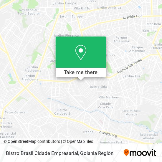Bistro Brasil Cidade Empresarial map