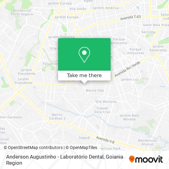 Anderson Augustinho - Laboratório Dental map
