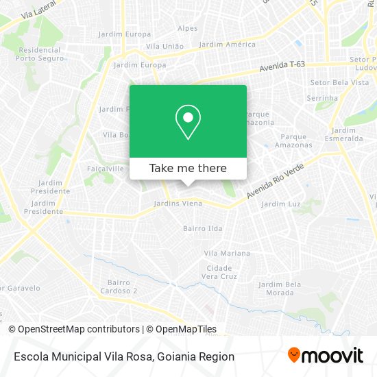 Escola Municipal Vila Rosa map