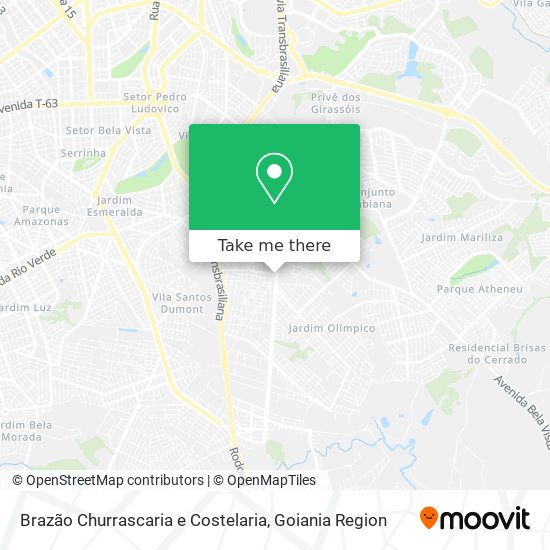 Brazão Churrascaria e Costelaria map