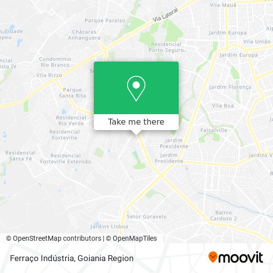 Ferraço Indústria map