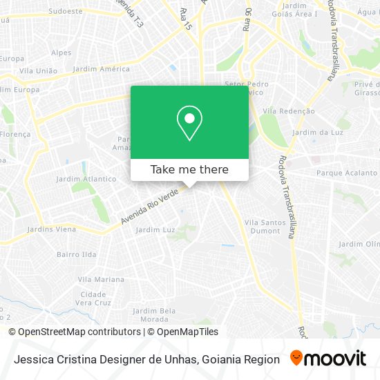 Jessica Cristina Designer de Unhas map