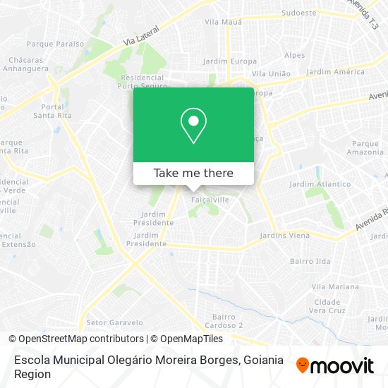 Escola Municipal Olegário Moreira Borges map