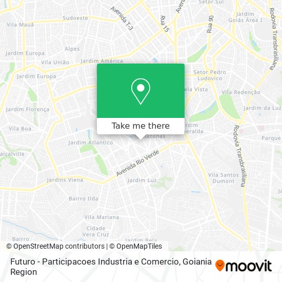 Futuro - Participacoes Industria e Comercio map