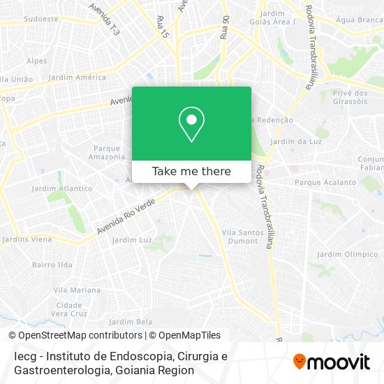 Iecg - Instituto de Endoscopia, Cirurgia e Gastroenterologia map