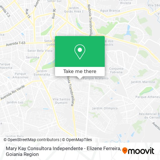 Mary Kay Consultora Independente - Elizene Ferreira map
