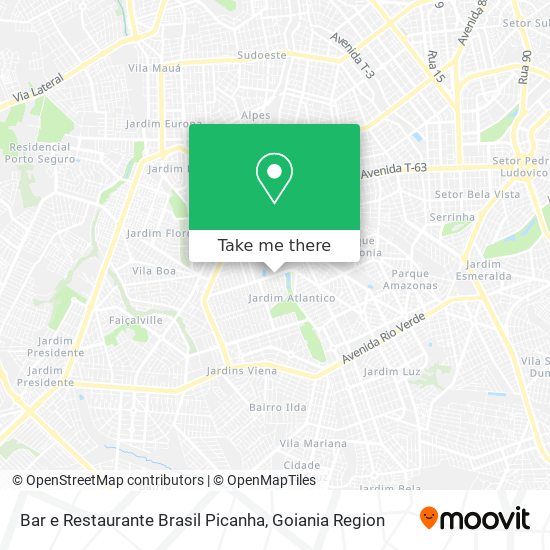 Bar e Restaurante Brasil Picanha map