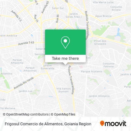 Frigosul Comercio de Alimentos map
