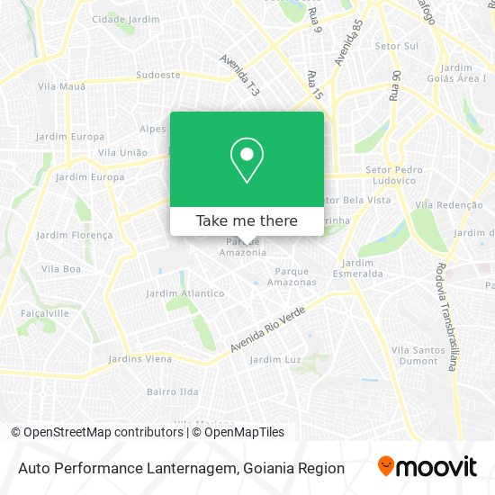 Auto Performance Lanternagem map