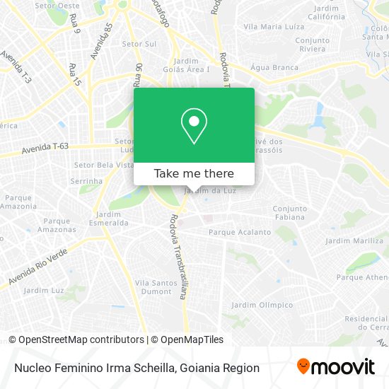 Nucleo Feminino Irma Scheilla map