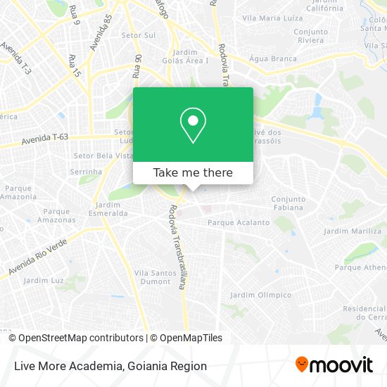 Live More Academia map