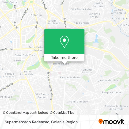 Supermercado Redencao map