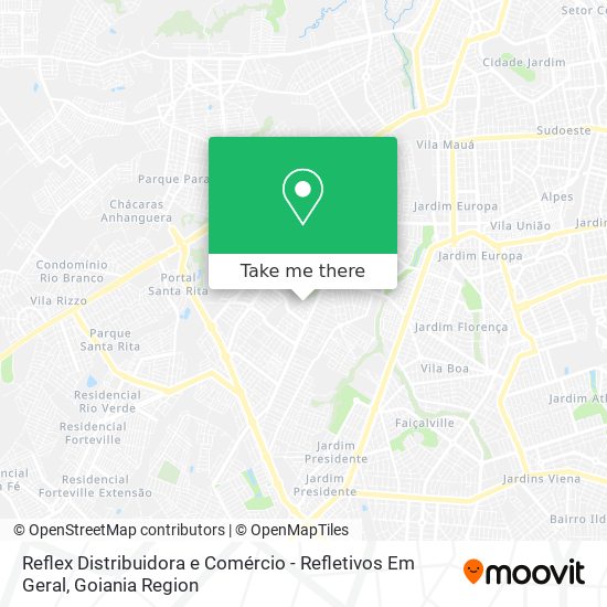 Reflex Distribuidora e Comércio - Refletivos Em Geral map