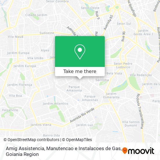 Amig Assistencia, Manutencao e Instalacoes de Gas map