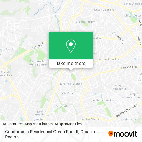 Condominio Residencial Green Park II map