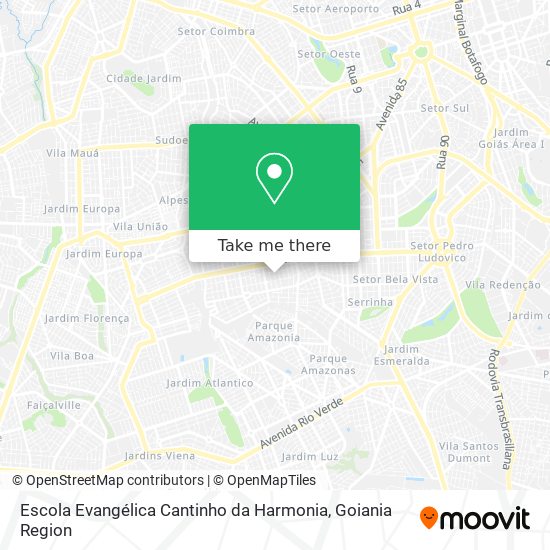 Escola Evangélica Cantinho da Harmonia map