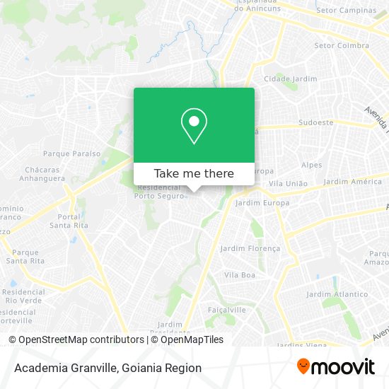 Mapa Academia Granville