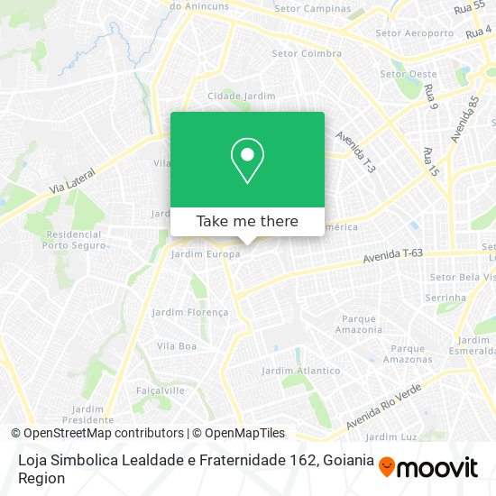 Loja Simbolica Lealdade e Fraternidade 162 map