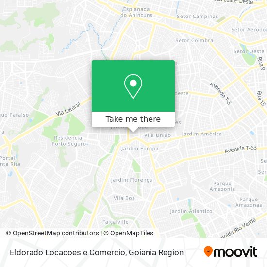 Eldorado Locacoes e Comercio map