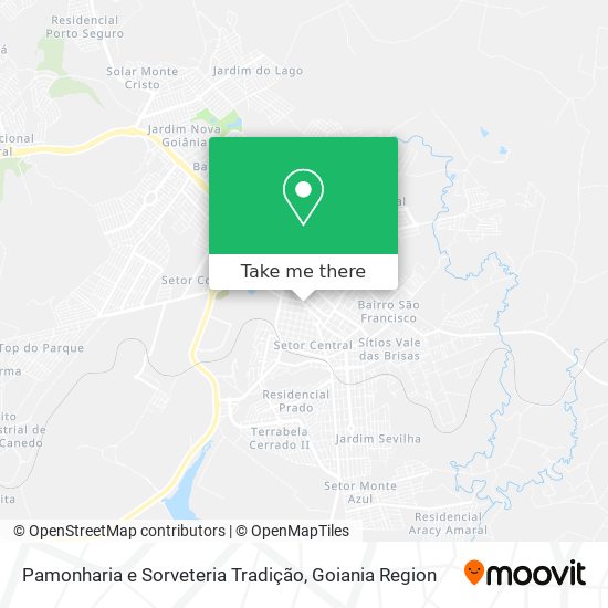 Pamonharia e Sorveteria Tradição map