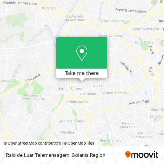 Raio de Luar Telemensagem map