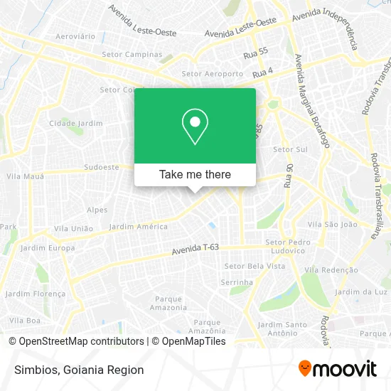 Simbios map