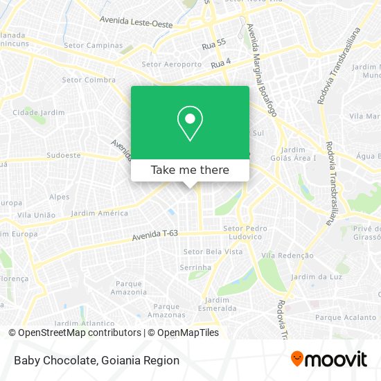 Baby Chocolate map