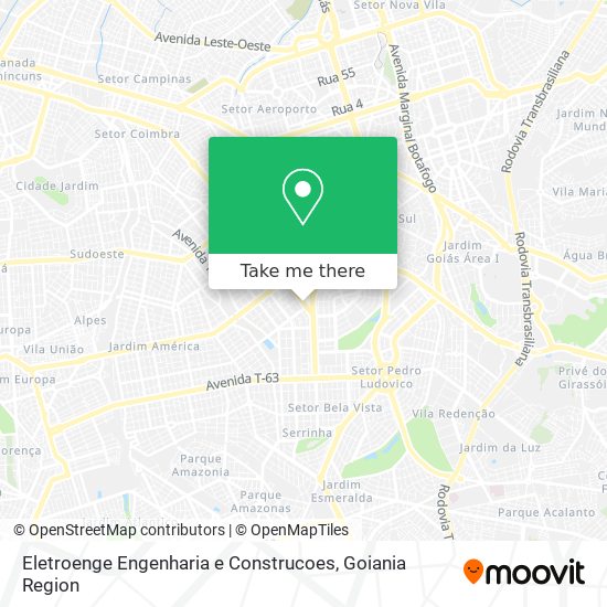Eletroenge Engenharia e Construcoes map