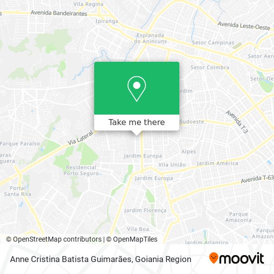 Mapa Anne Cristina Batista Guimarães