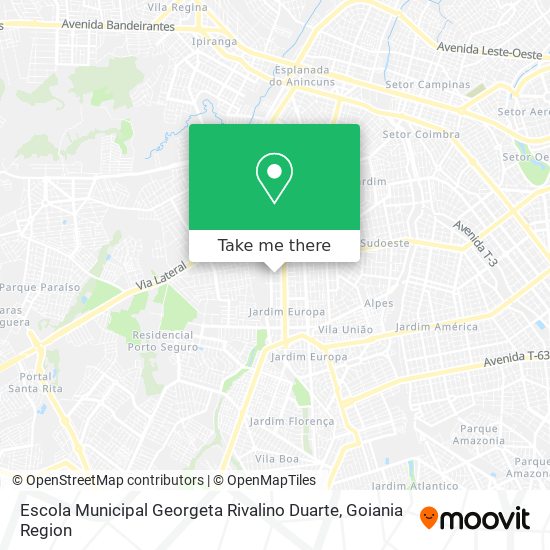 Escola Municipal Georgeta Rivalino Duarte map