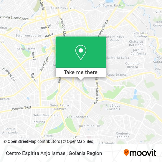 Centro Espirita Anjo Ismael map