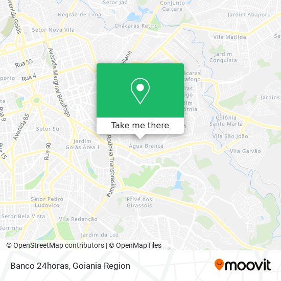 Banco 24horas map