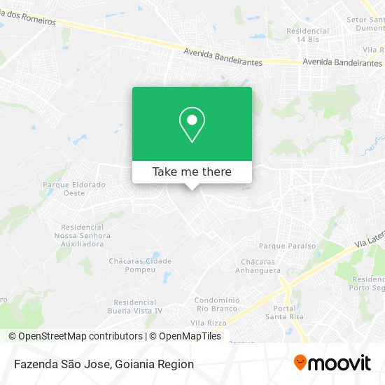 Fazenda São Jose map