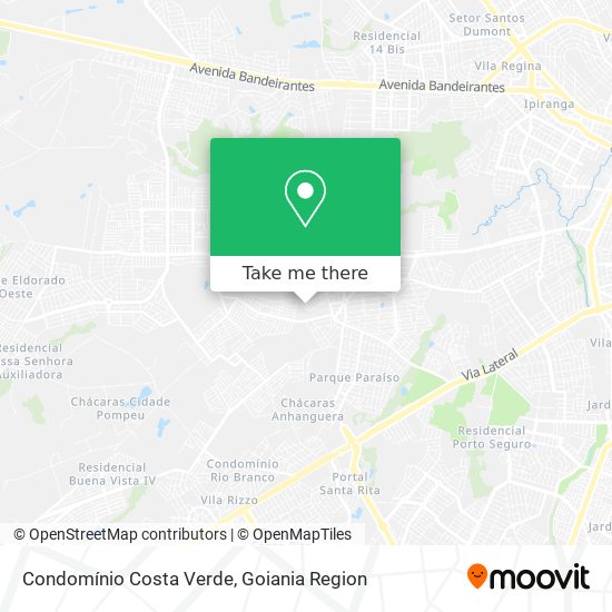 Condomínio Costa Verde map