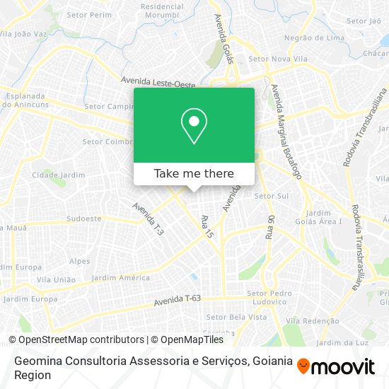Geomina Consultoria Assessoria e Serviços map