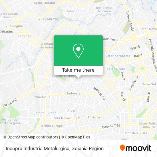 Incopra Industria Metalurgica map