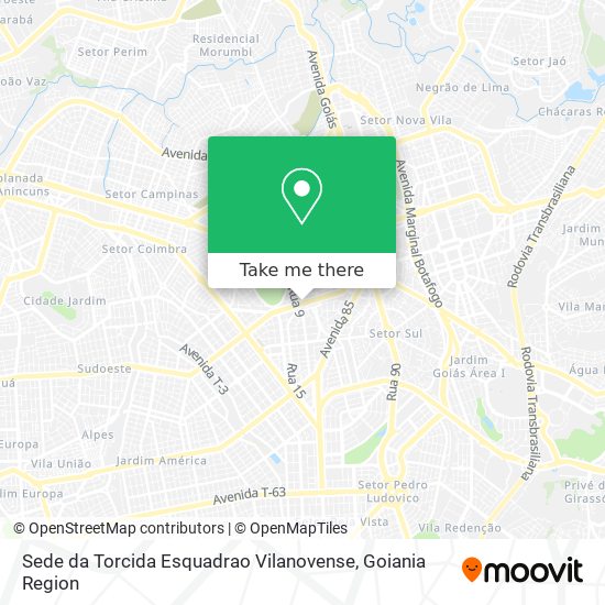 Sede da Torcida Esquadrao Vilanovense map