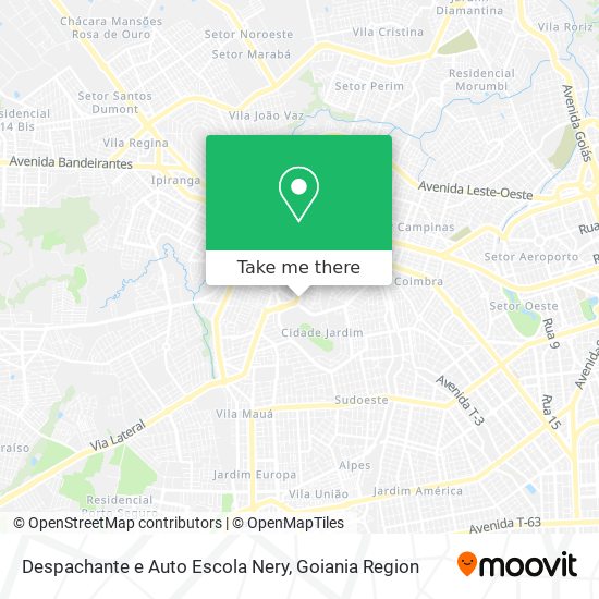 Despachante e Auto Escola Nery map