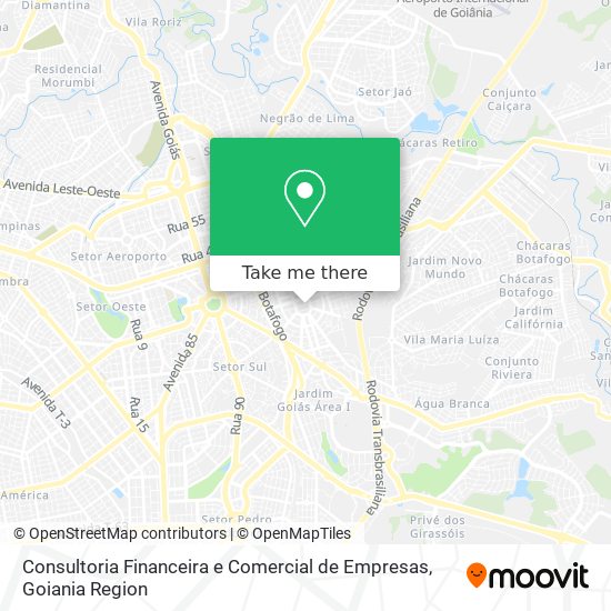 Consultoria Financeira e Comercial de Empresas map
