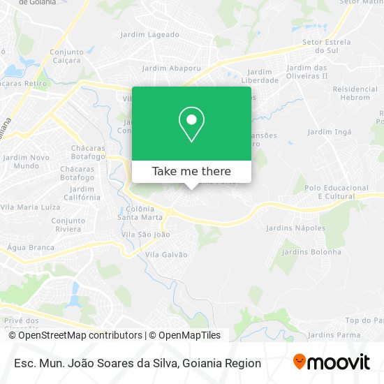 Esc. Mun. João Soares da Silva map